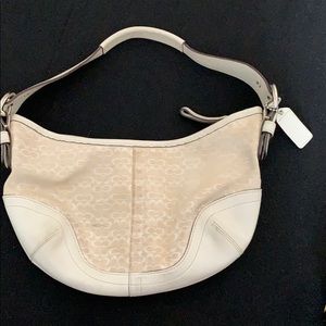 Snow White Coach Hobo Bag
